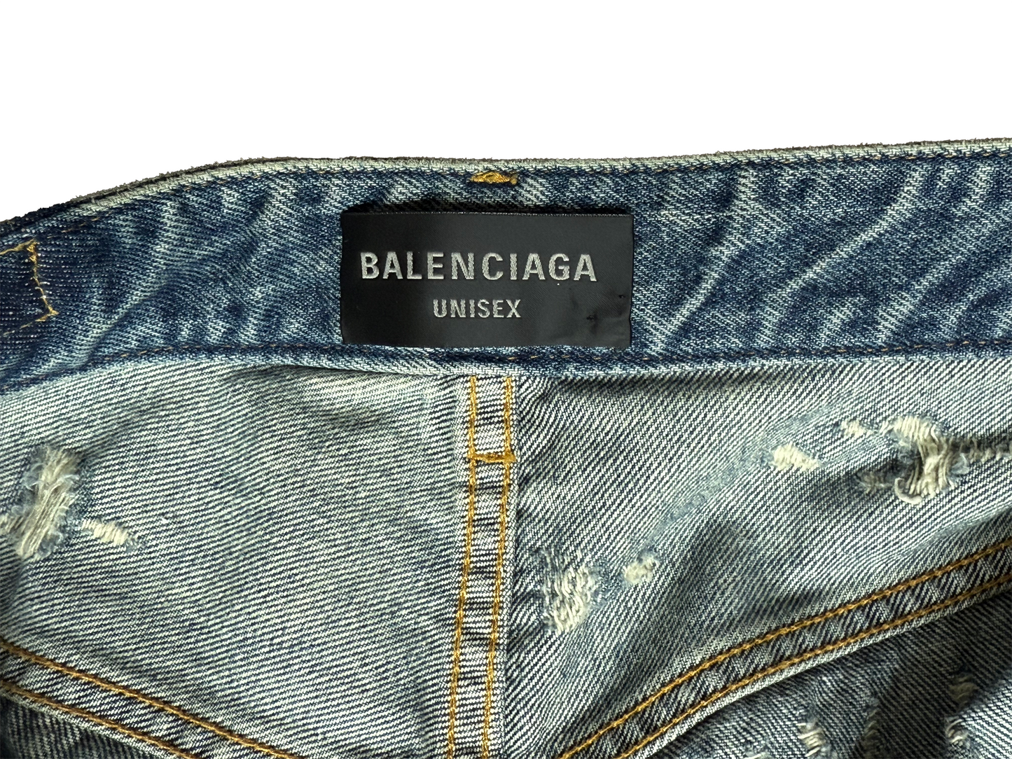 Balenciaga Super Destroyed Jeans – Blue Size - 34