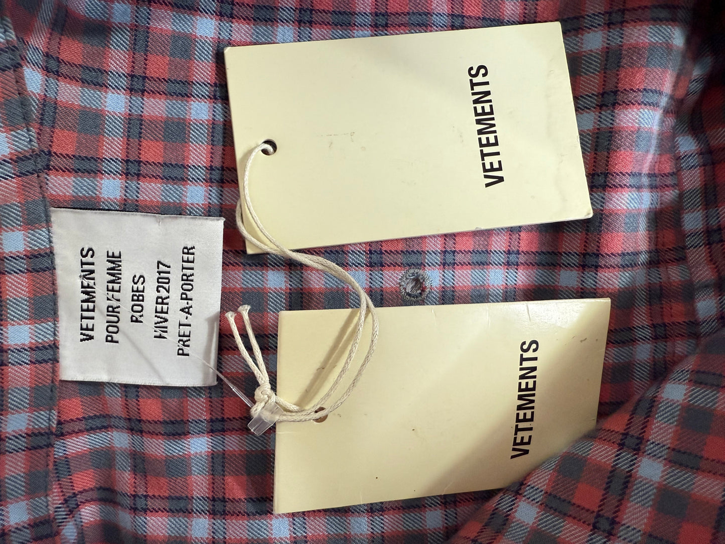Vetements AW16 Total fucking darkness chain dress Size - S
