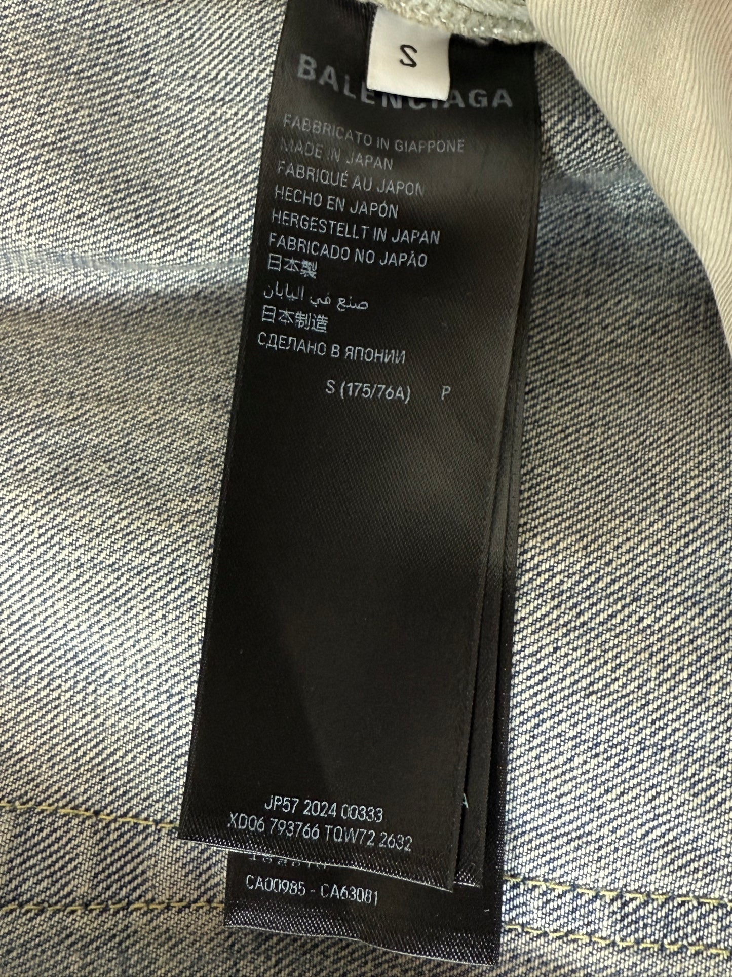 Balenciaga 50/50 Jeans Size - 34