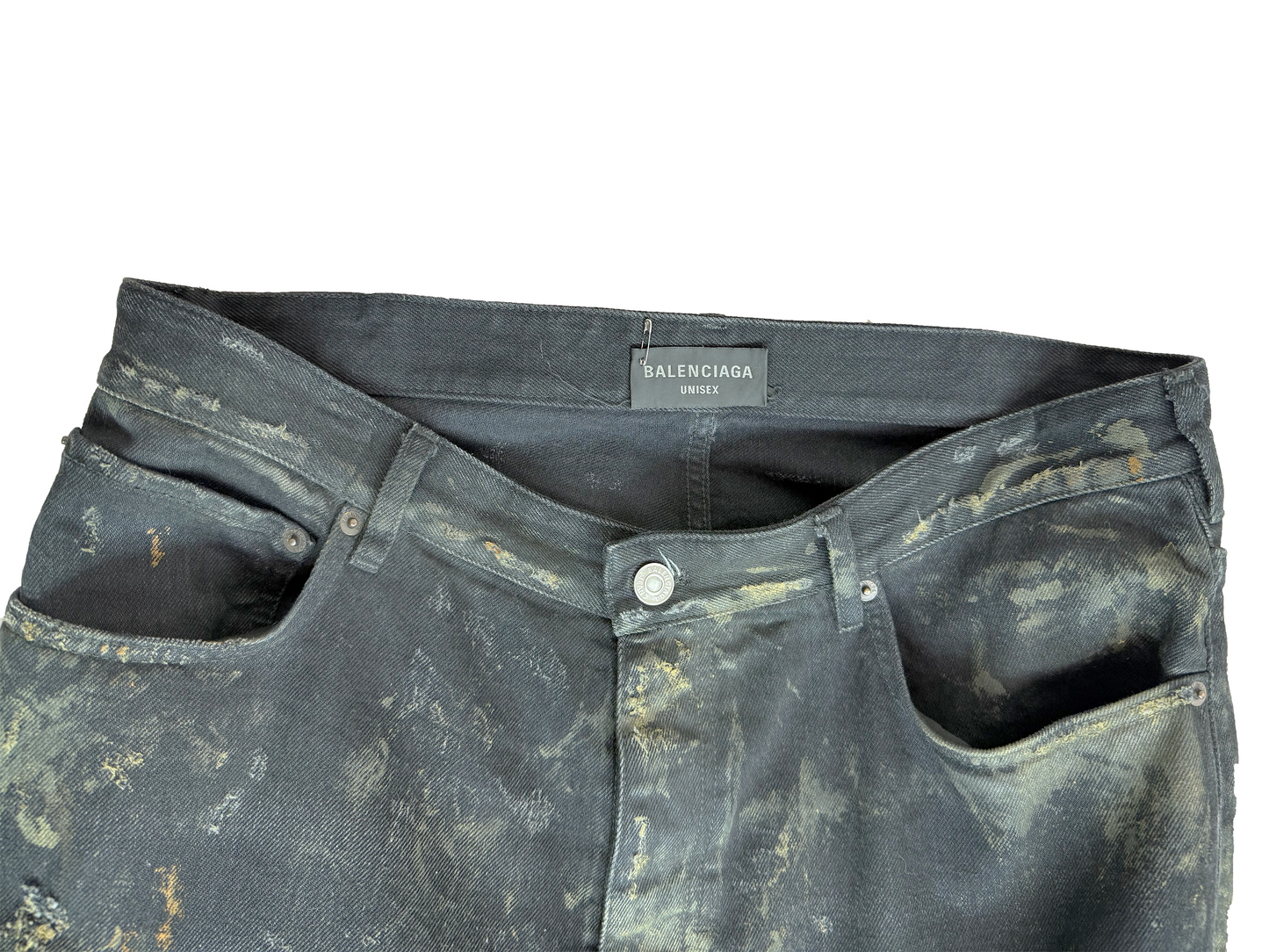 Balenciaga Super Destroyed Jeans - Size 36