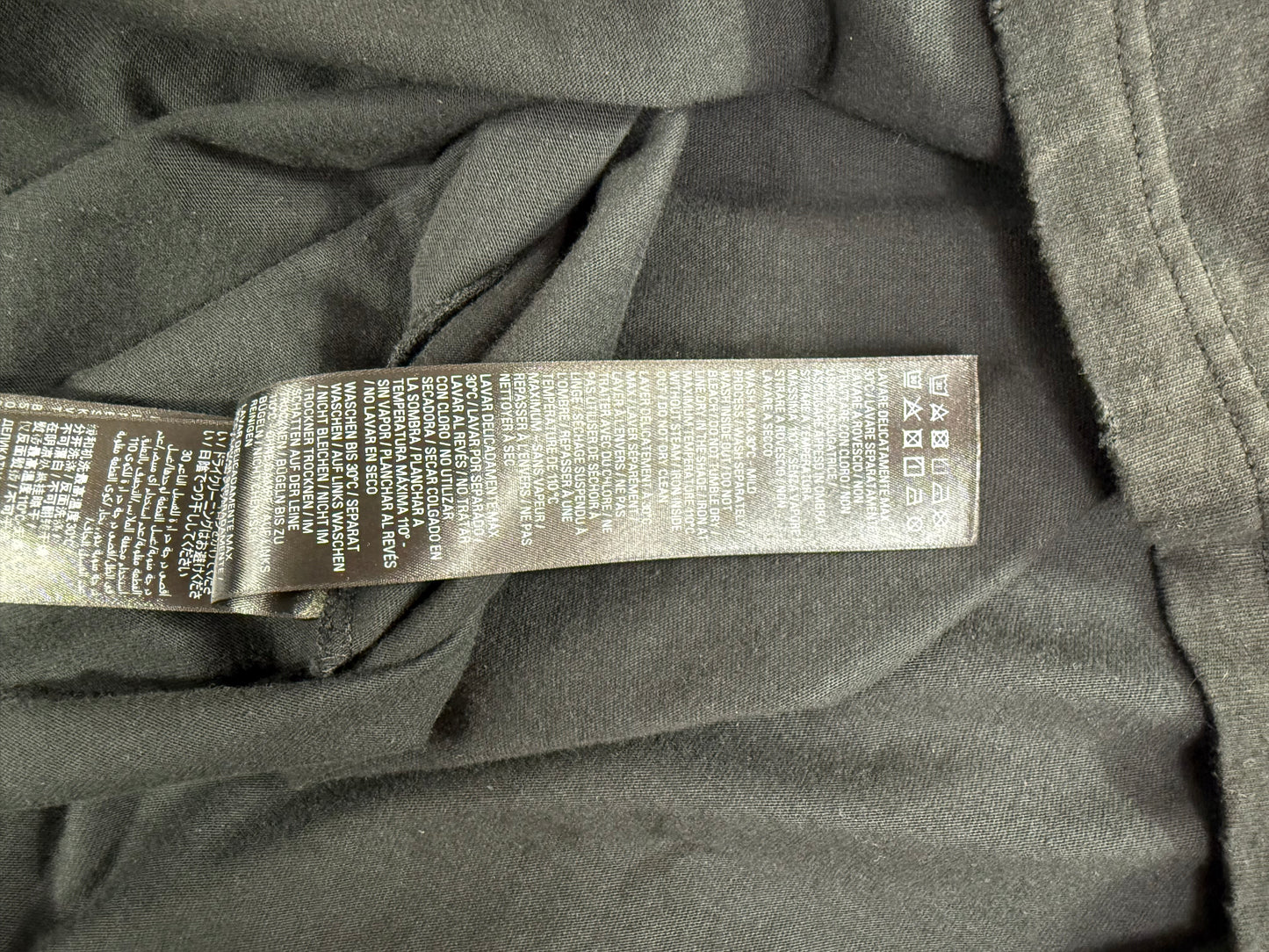 Balenciaga Skater long sleeve with sample distressing - Size 3