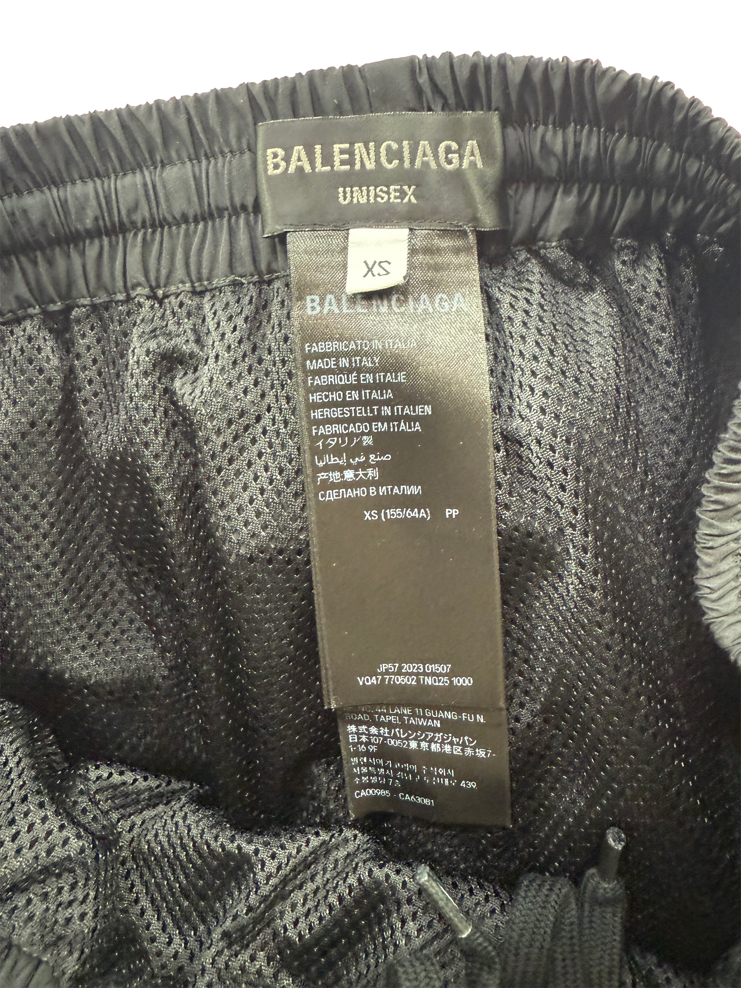 Balenciaga double legged sweatpants - size xs