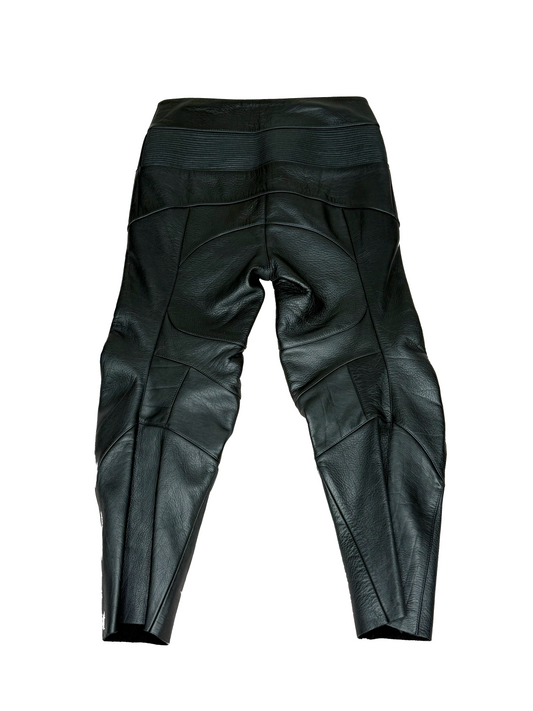 Vetements AW16 Calf Leather Moto Pants Size - 30