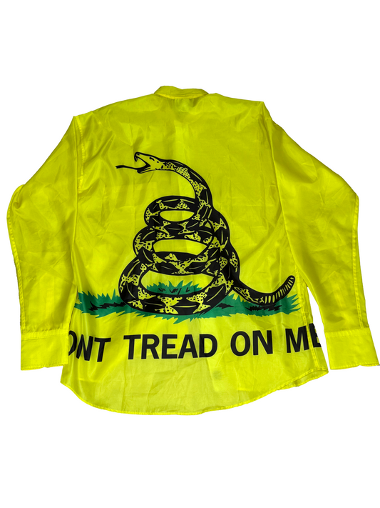 Vetements SS19 Gadsden Flag Button-Up Shirt Size - XS
