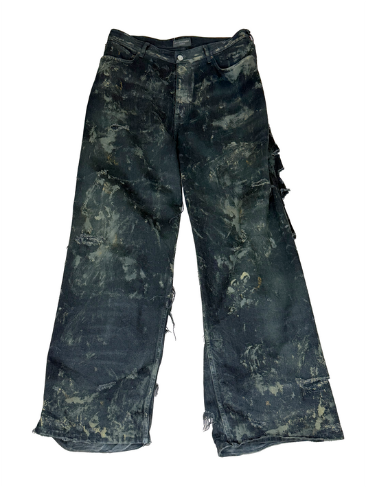 Balenciaga Super Destroyed Jeans - Size 36