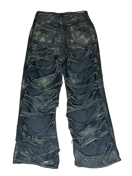 Balenciaga Super Destroyed Jeans - Size 36
