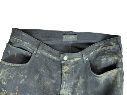 Balenciaga Super Destroyed Jeans - Size 36