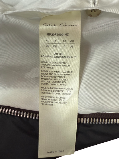 Rick Owens Acid lined performa jacket - Size 42