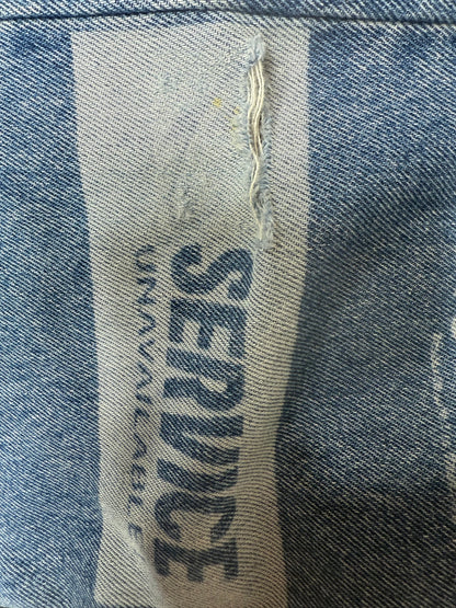 Vetements AH19 "Error" Print Denim Jeans - Size 32