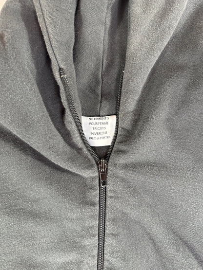 Vetements Gypsy Proverb Zip-Up Hoodie - Size L
